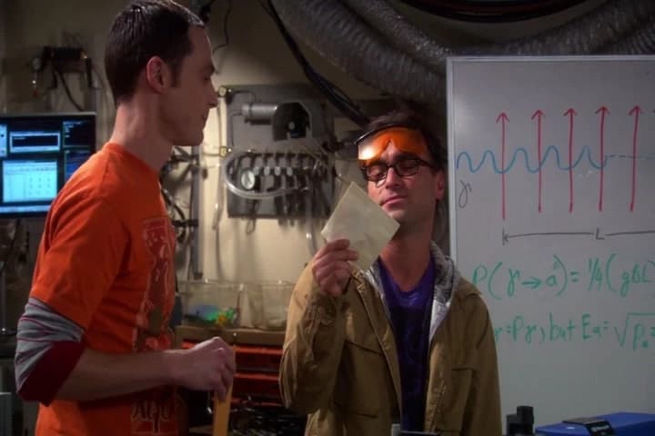 "Leonard, call me
if you're interested in coitus.