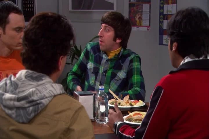 ...how about the month Sheldon spent
grinding up insects...