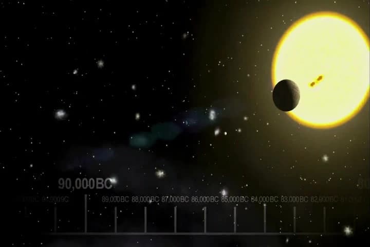 ♪ Then nearly 14 billion years
ago expansion started... Wait! ♪