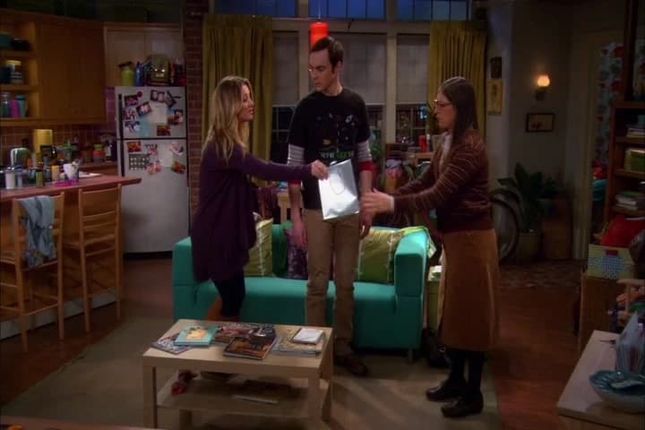 Okay, look, he
bought you this.