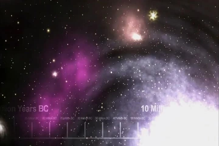 ♪ Our whole universe
was in a hot, dense state ♪