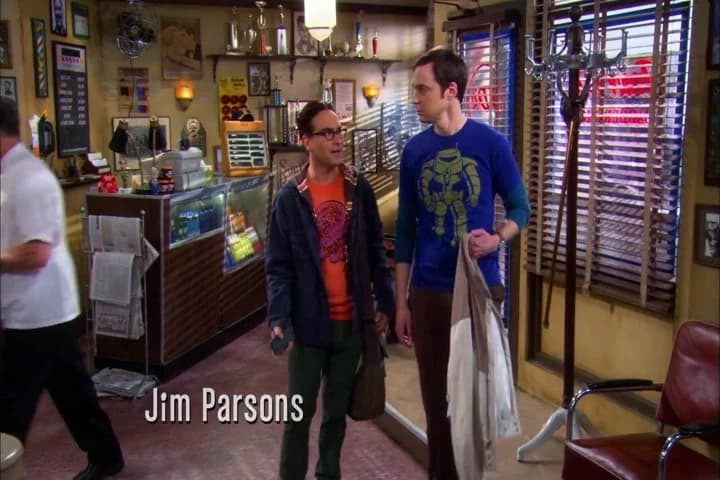 He's a barber.
