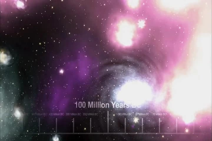 ♪ Our whole universe
was in a hot, dense state ♪
