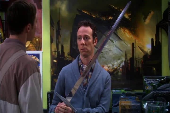 Could put a tennis ball
on the end of Excalibur.