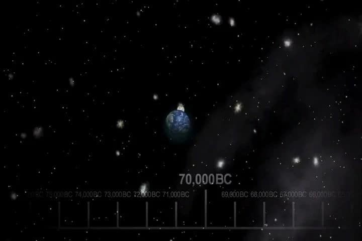 ♪ Then nearly 14 billion years
ago expansion started... Wait! ♪