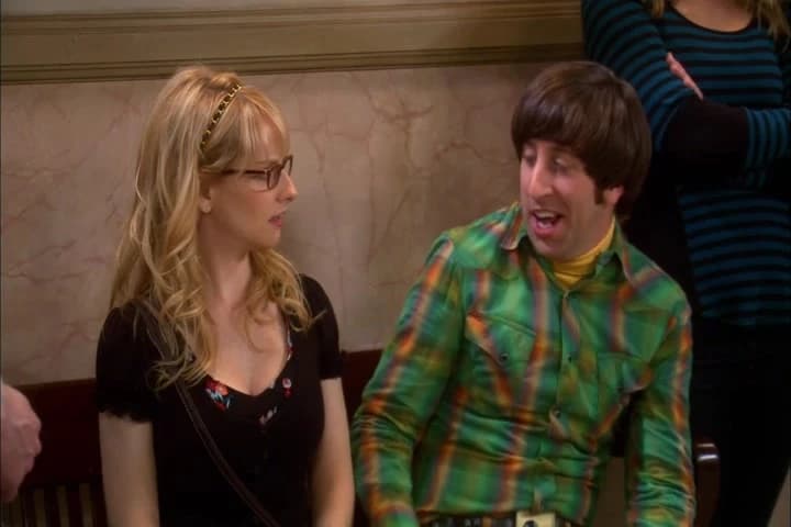 Howard, don't talk like that
on your wedding day.