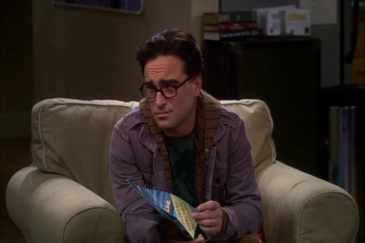 Sheldon, she just
got off the plane.