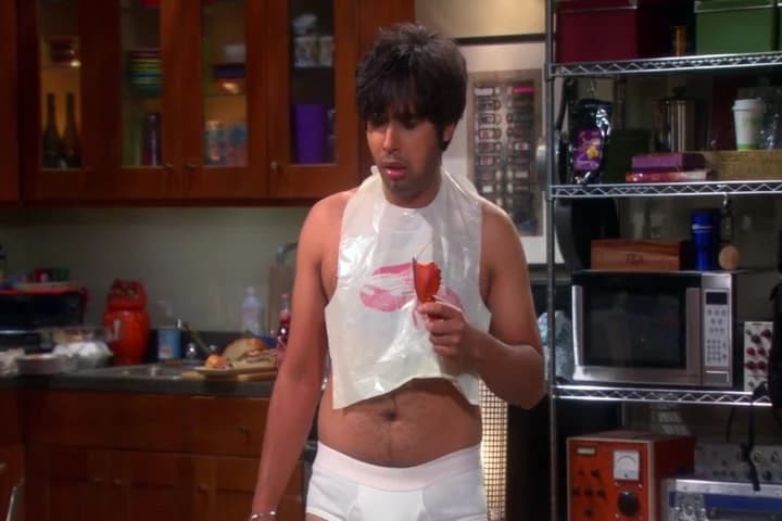 <font color="#808080">RAJESH</font>:
<i>That's a fitting pun-ishment.</i>