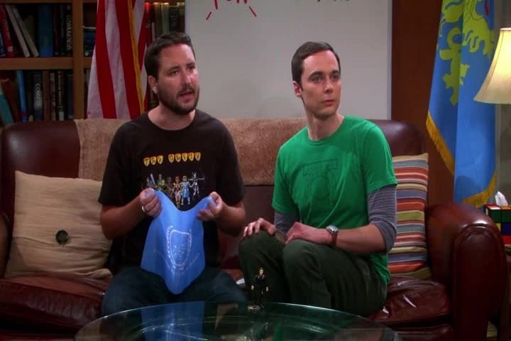 Colonel Koothrappali in the kitchen
with the olive spread.