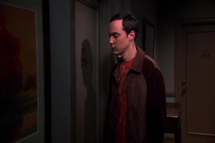 You, uh, moving into the apartment
on the fifth floor?