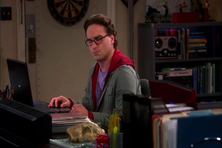 That is a cleverly veiled reference
to Howard's lifelong obsession...