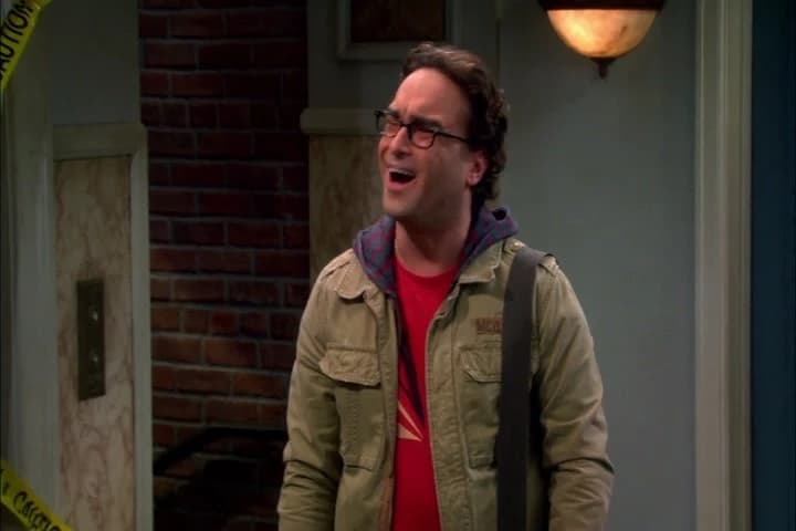 Sheldon, when this whole thing
with the parking space started...