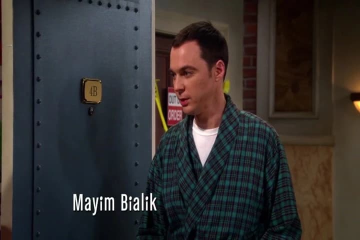 so you don't miss
Leonard as much,