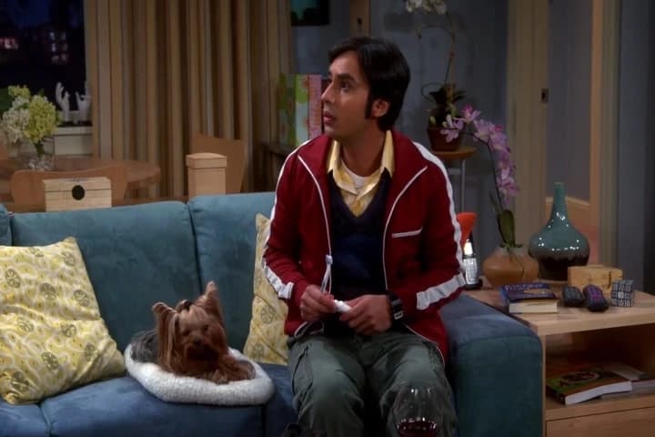 You're gonna brush
your teeth on my couch?