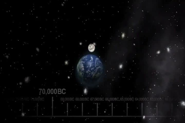 ♪ Then nearly 14 billion years
ago expansion started... Wait! ♪