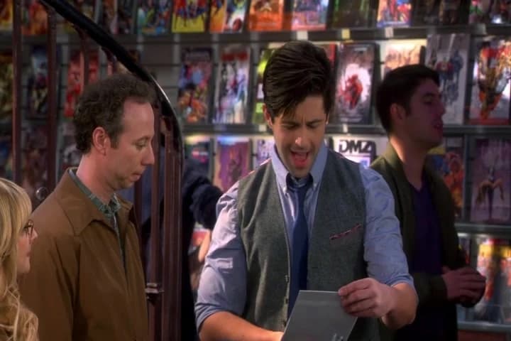 Ooh! And she went
into your store by mistake.