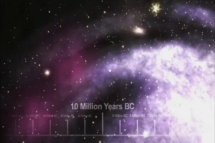 ♪ Our whole universe
was in a hot, dense state ♪