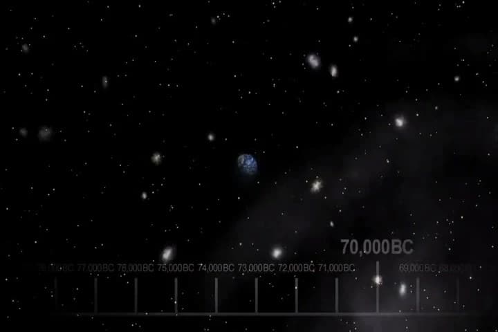 ♪ Then nearly 14 billion years
ago expansion started... Wait! ♪