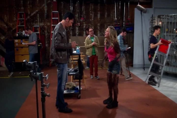 All right, let's set up
for the next scene.