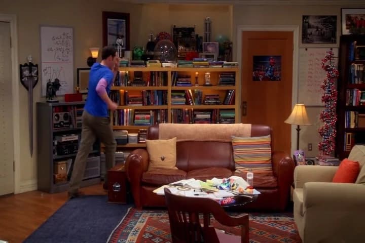 ♪ Sheldon and
his brain-- yeah! ♪