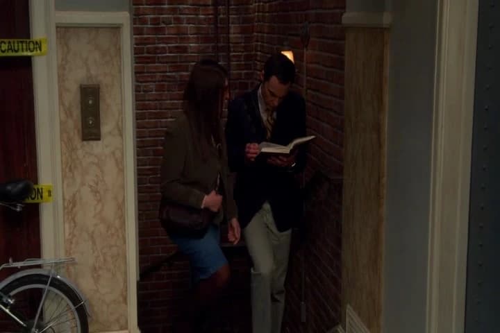 So after drinks with Bernadette, I get home,
and Penny calls to complain about her.