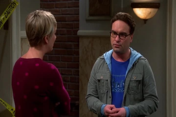 He was upset, so Sheldon invited him in
for a hot beverage.