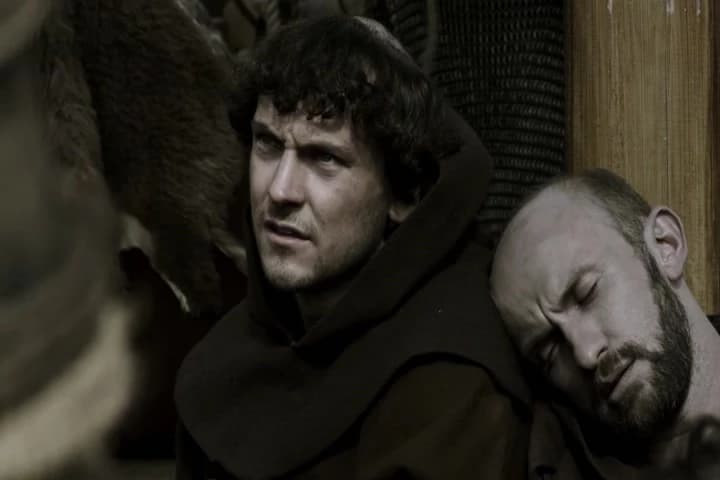 Brother Cenwulf here, beside me, I think he's dead.