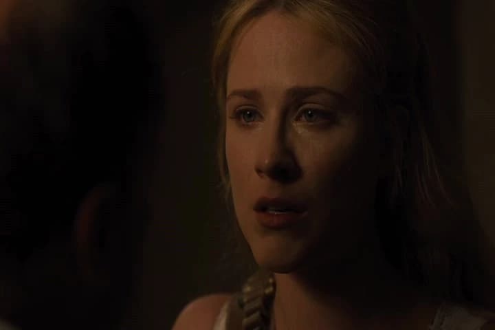 You told me once to run away.