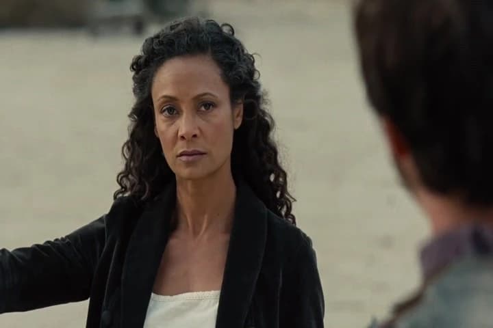 Man in Black:
She's an old acquaintance,
Lawrence.
