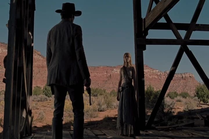( cocks revolver )